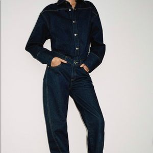 Denim jumpsuit